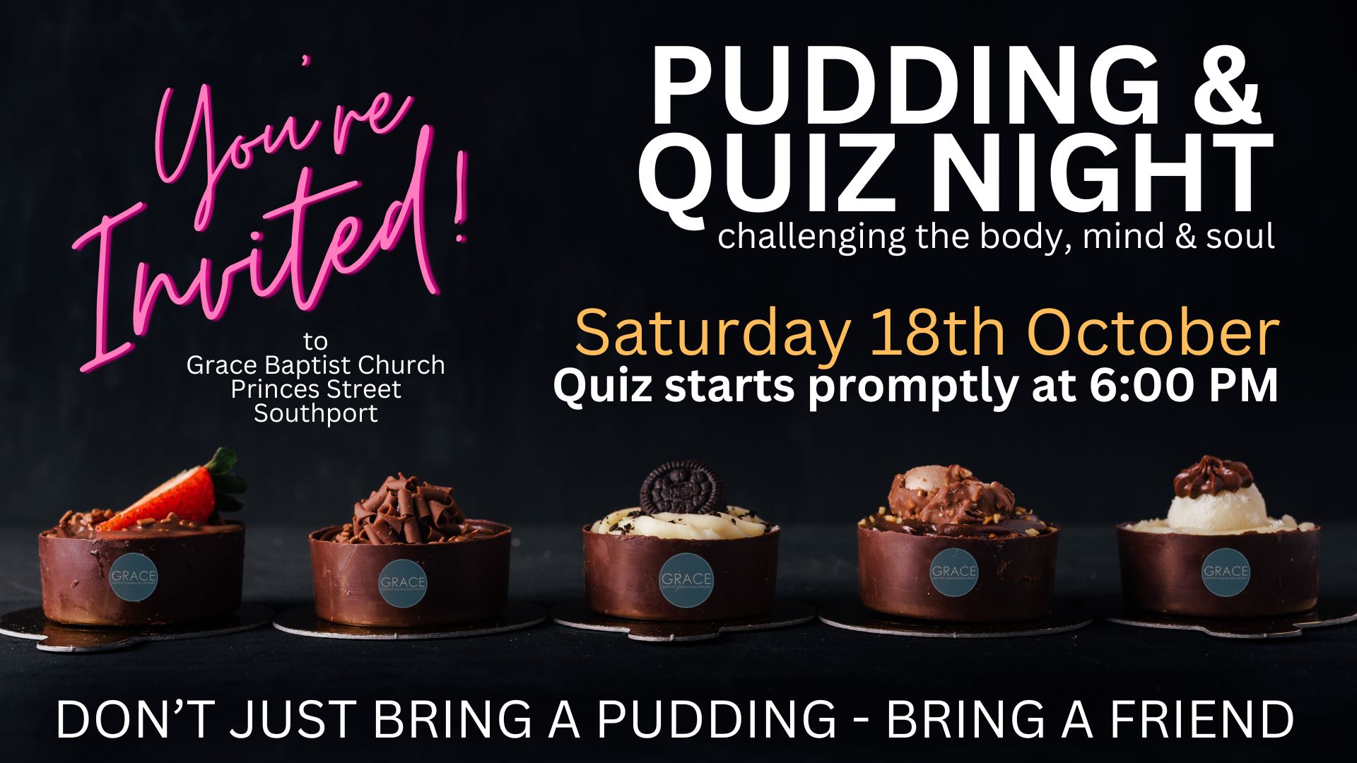 PUDDING & QUIZ NIGHT 2025